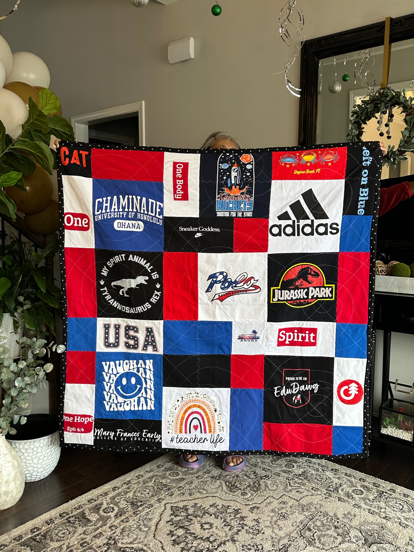 T-Shirt Memory - Mini Quilt