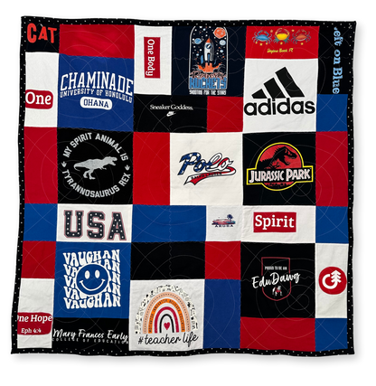T-Shirt Memory - Mini Quilt
